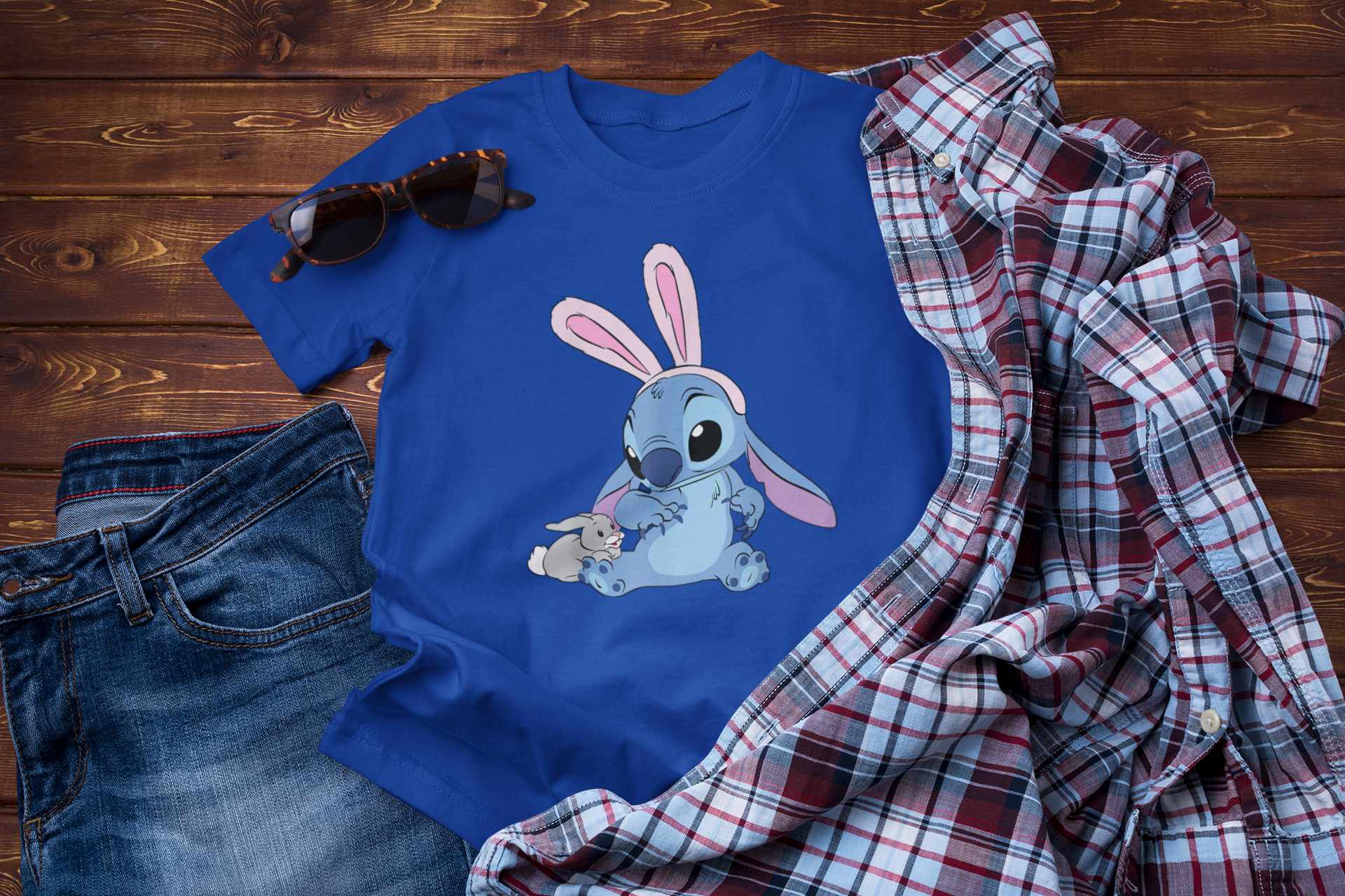 Disney Lilo Stich Birthday Girl T-shirt, Stitch Birthday Gift