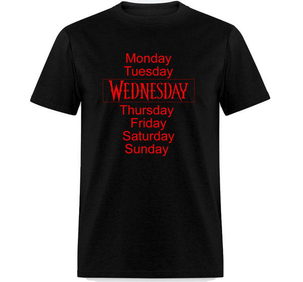 Wednesday Addams T-Shirt | I'm Not Perky | Gifts for Him and Her Nevermore Academy Mens, Womens & Kids T-shirt raven Wednesday Addams T-Shirt | The Best Day of the Week