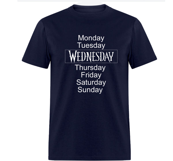 Wednesday Addams T-Shirt | I'm Not Perky | Gifts for Him and Her Nevermore Academy Mens, Womens & Kids T-shirt raven Wednesday Addams T-Shirt | The Best Day of the Week